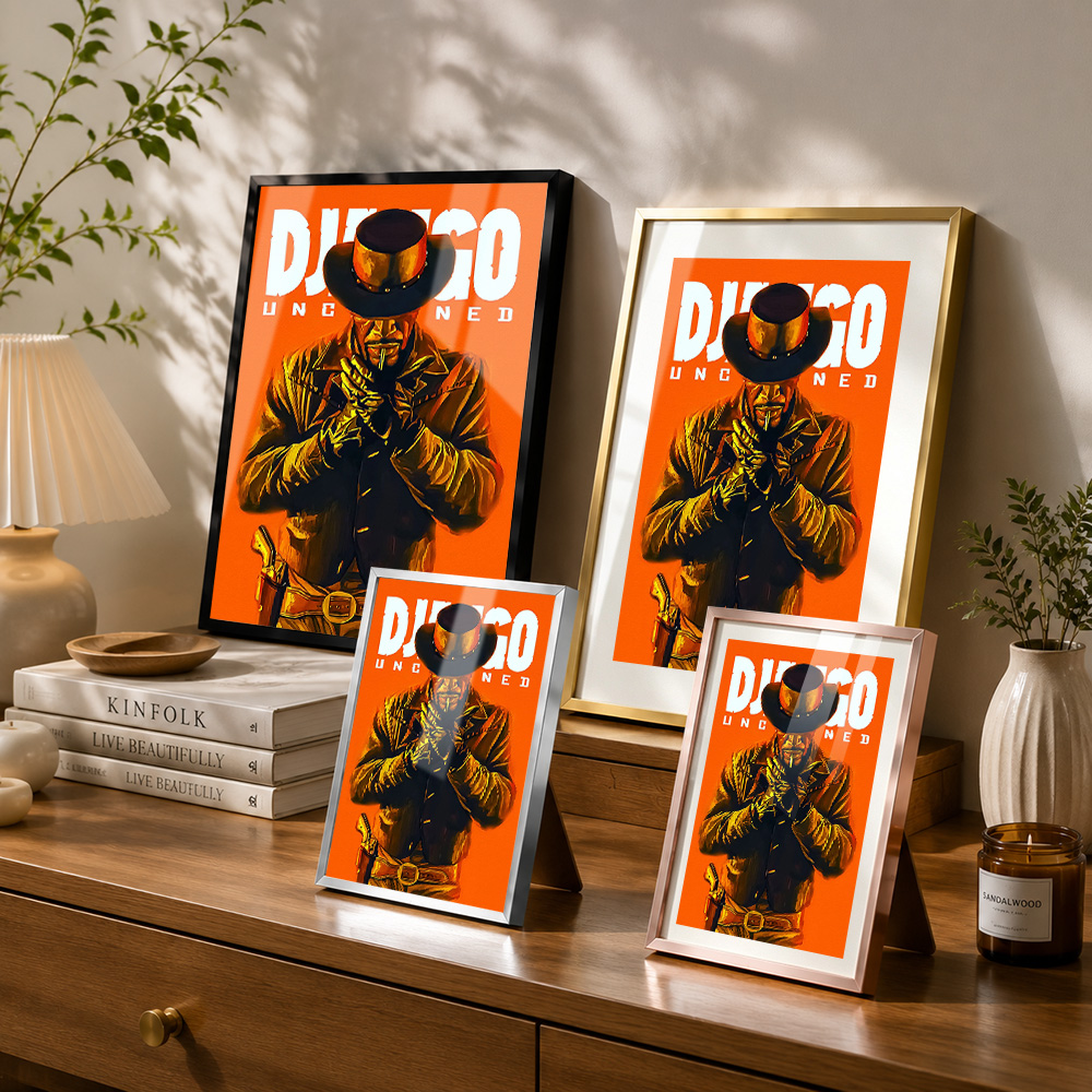 Django Unchained Movie Framed  - огляд і ціна Home Office Icon