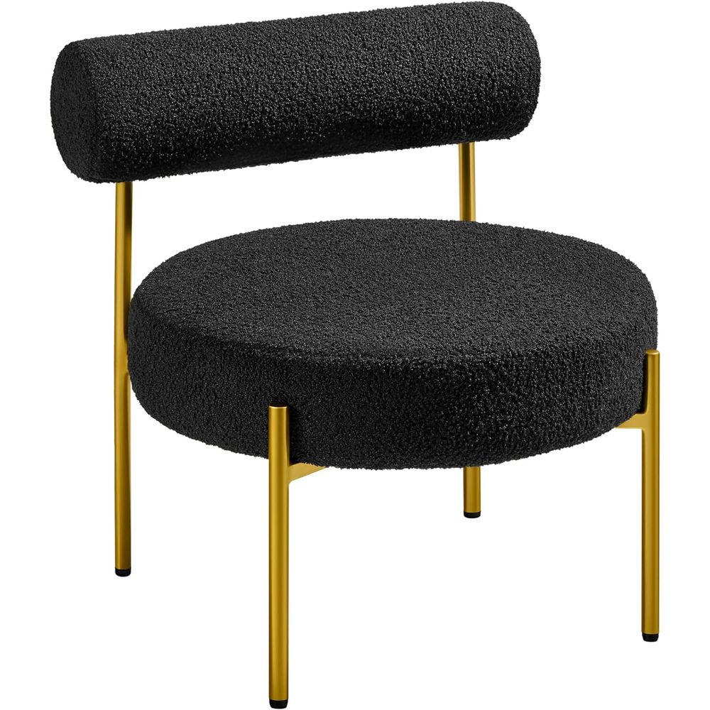 Elegant Vanity Chair with Gold - огляд і ціна Home Office Furniture